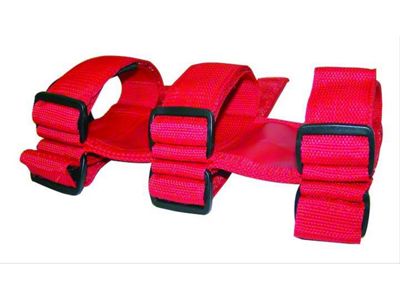 Fire Extinguisher Holder; Red (Universal; Some Adaptation May Be Required)
