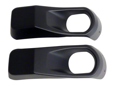 Fog Light Bezel Set (20-25 Jeep Gladiator JT w/ Steel Bumper)