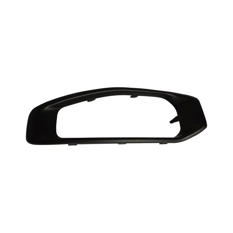 Jeep Gladiator Front Bumper Applique; Driver Side; Smooth Black (2024