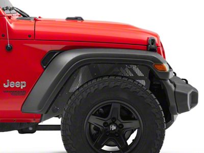 Barricade Gen2 Aluminum Front Inner Fender Liners (20-25 Jeep Gladiator JT)