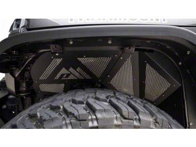 Barricade Gen2 Front Aluminum Inner Fender Liners (20-25 Jeep Gladiator JT)
