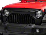 Gladiator Series Grille; Matte Black (20-25 Jeep Gladiator JT)