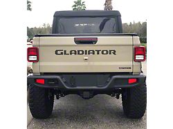 Gladiator Tailgate Letters; Domed Carbon Fiber (20-25 Jeep Gladiator JT)