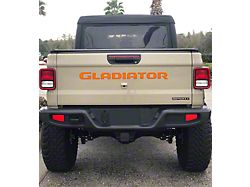 Gladiator Tailgate Letters; Gloss Orange (20-25 Jeep Gladiator JT)