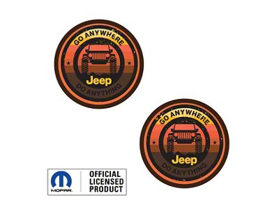 Go Anywhere Do Anything Decal (20-25 Jeep Gladiator JT)