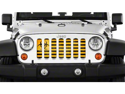 Grille Insert; Biohazard (20-25 Jeep Gladiator JT)