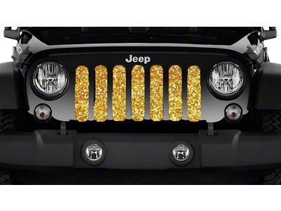 Grille Insert; Gold Flake (20-25 Jeep Gladiator JT)