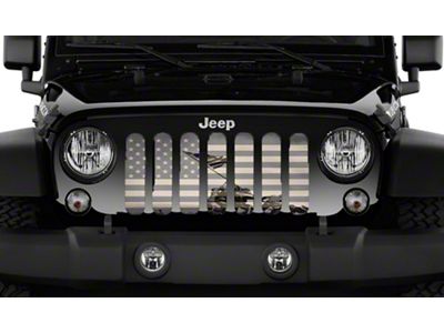 Grille Insert; Iwo Jima (20-25 Jeep Gladiator JT)