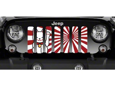 Grille Insert; Lucky Cat (20-25 Jeep Gladiator JT)