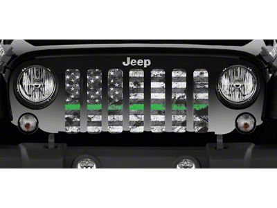 Grille Insert; On the Frontline (20-25 Jeep Gladiator JT)