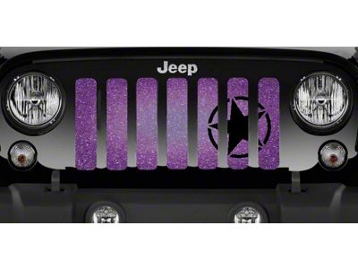 Grille Insert; Oscar Mike Purple Fleck (20-25 Jeep Gladiator JT)