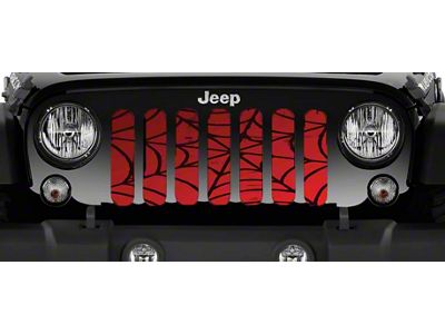 Grille Insert; Spider Webs (20-25 Jeep Gladiator JT)
