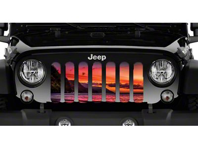 Grille Insert; Sunset on Kauai (20-25 Jeep Gladiator JT)