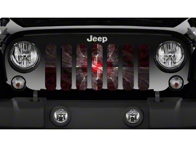 Grille Insert; Warped (20-25 Jeep Gladiator JT)