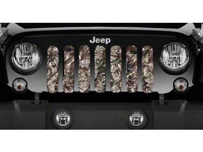 Grille Insert; Woodland Camo (20-25 Jeep Gladiator JT)