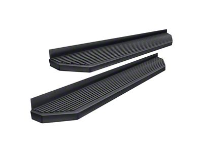 H-Style Running Boards; Black (20-25 Jeep Gladiator JT)