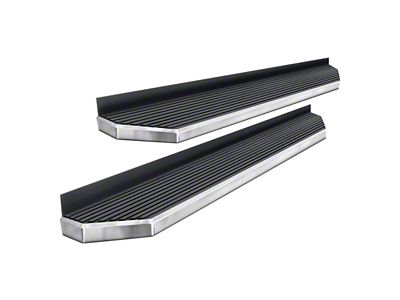 H-Style Running Boards; Polished (20-25 Jeep Gladiator JT)