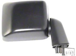 Heated Power Mirror; Driver Side; Black (20-25 Jeep Gladiator JT)