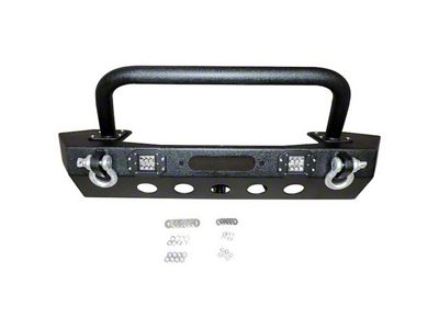 Heavy Duty Mid-Width Front Winch Bumper with Stinger (20-25 Jeep Gladiator JT)