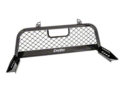Heavy Duty Ultra Mesh Front Cab Rack; Gloss Black (20-25 Jeep Gladiator JT)