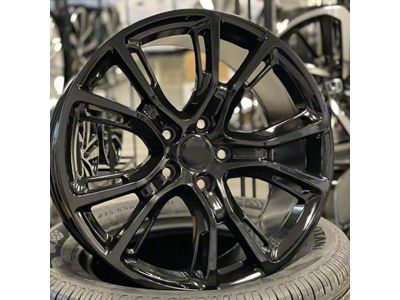 JP1 Full Gloss Black Wheel; 20x10; 45mm Offset (20-25 Jeep Gladiator JT)