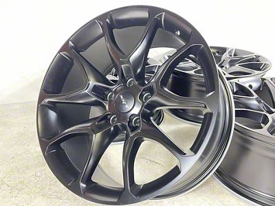 JP3 Matte Black Wheel; 20x10; 45mm Offset (20-25 Jeep Gladiator JT)