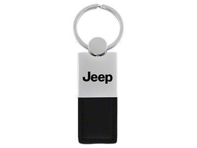 Jeep Duo Leather Key Fob