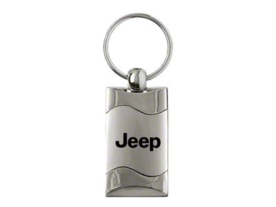 Jeep Rectangular Wave Key Fob