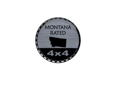 Montana Rated Badge (Universal; Some Adaptation May Be Required)