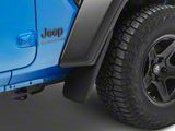Mud Flap Splash Guards; Front and Rear (20-24 3.6L Jeep Gladiator JT w/o Rock Rails)