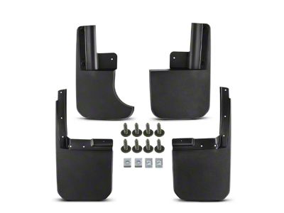 Mud Flap Splash Guards; Front and Rear (20-25 Jeep Gladiator JT)