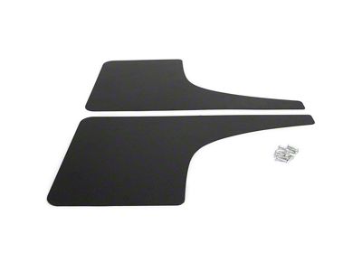 Mud Flaps; Front; Matte Black (20-25 Jeep Gladiator JT)