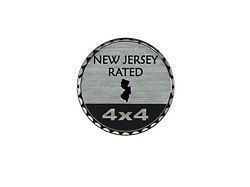 New Jersey Rated Badge (Universal; Some Adaptation May Be Required)