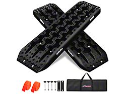 Off-Road Recovery Traction Board Kit; Black