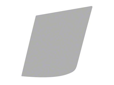 Paint Protection PPF Pre-Cut Kit; Rear Driver Side Fender Flare; Gloss (20-25 Jeep Gladiator JT, Excluding Mojave)