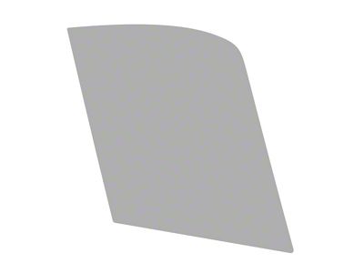 Paint Protection PPF Pre-Cut Kit; Rear Passenger Side Fender Flare; Gloss (20-25 Jeep Gladiator JT, Excluding Mojave)