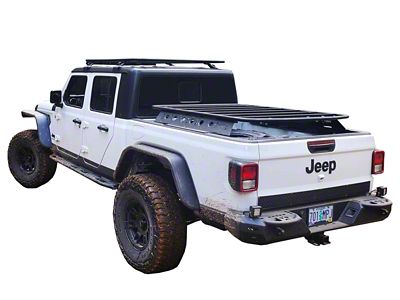 Platform Bed Rack; Black (20-25 Jeep Gladiator JT)