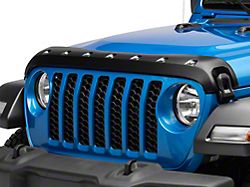 Premium Bolt-On Look Hood Deflector; Smooth (20-25 Jeep Gladiator JT, Excluding Mojave)