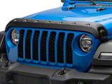 Premium Bolt-On Look Hood Deflector; Textured (20-25 Jeep Gladiator JT, Excluding Mojave)