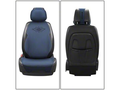 Protex Plus Series Front Seat Covers; Navy Blue (Universal; Some Adaptation May Be Required)