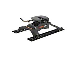 Q24 5th Wheel Trailer Hitch with Rails (Universal; Some Adaptation May Be Required)