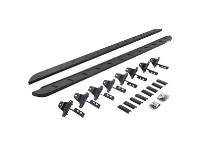Go Rhino RB10 Slim Running Boards; Textured Black (20-25 Jeep Gladiator JT)
