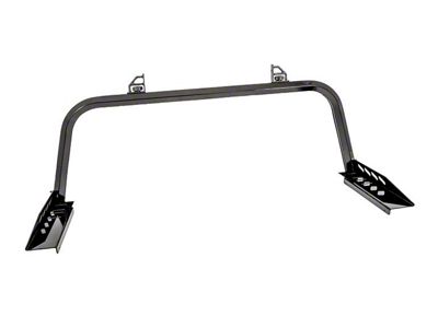 Rear Cab Rack; Gloss Black (20-25 Jeep Gladiator JT)