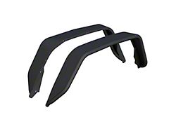 Rear Fender Flares; Textured Black (20-26 Jeep Gladiator JT)