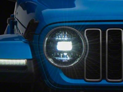 Replacement LED Headlight; Passenger Side (20-25 Jeep Gladiator JT)