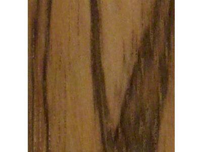 RETROLINER Real Wood Bed Liner; Black Limba Wood; HydroSatin Finish; Mild Steel Punched Bed Strips (20-25 Jeep Gladiator JT)