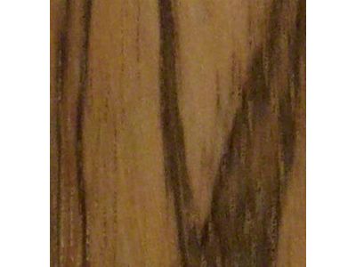 RETROLINER Real Wood Bed Liner; Black Limba Wood; HydroShine Finish; Mild Steel Punched Bed Strips (20-25 Jeep Gladiator JT)