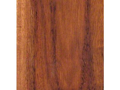 RETROLINER Real Wood Bed Liner; Black Walnut Wood; HydroSatin Finish; Polished Stainless Punched Bed Strips (20-25 Jeep Gladiator JT)