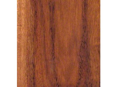 RETROLINER Real Wood Bed Liner; Black Walnut Wood; HydroShine Finish; Polished Stainless Punched Bed Strips (20-25 Jeep Gladiator JT)