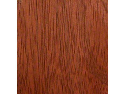 RETROLINER Real Wood Bed Liner; Brazillian Cherry Wood; HydroSatin Finish; Polished Stainless Punched Bed Strips (20-25 Jeep Gladiator JT)